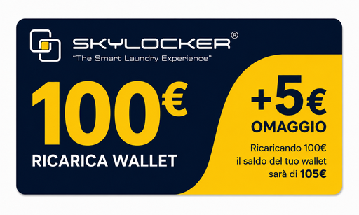 Ricarica € 100 valore accreditato € 105